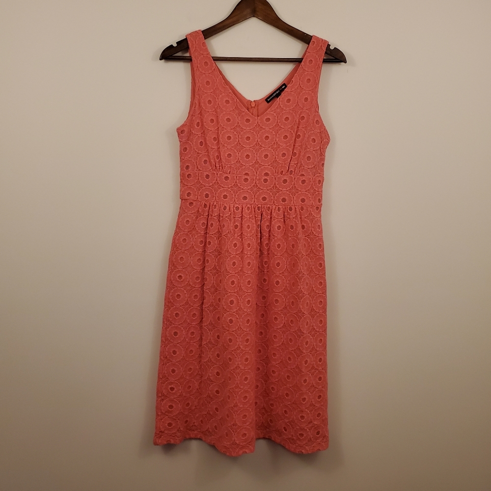 Banana Republic madmen embroidered dress 6